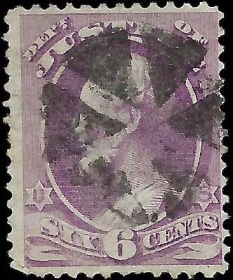 #ad VEGAS 1873 Justice Official 6c Sc# O28 Thin Slightly Worn Through