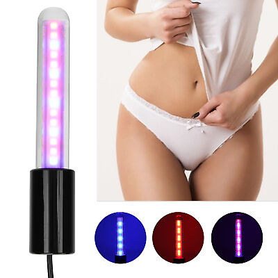 #ad Female Women Gynecological Vaginitis Treatment Red Blue Led Light Therapy
