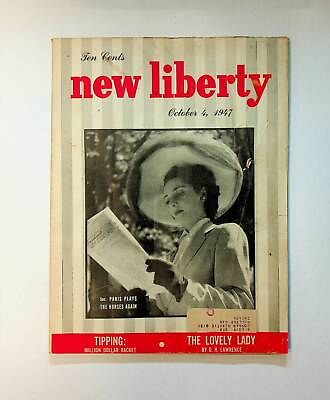 #ad New Liberty Weekly Series Vol. 24 #40 GD 2.5 1947