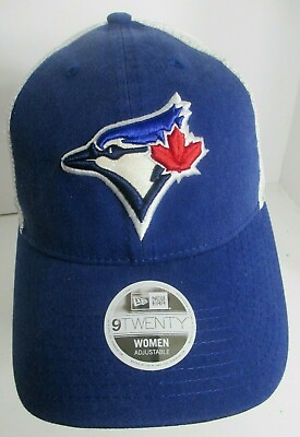 #ad Blue Jays Toronto Women#x27;s Hat aprox 7quot; Trucker Snapback Youth Large MLB Cap