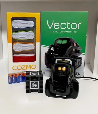 #ad Vector AI Robot Companion 2.0 by Digital Dream Labs Vector Robot Bundle.
