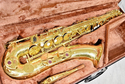 #ad Yamaha YTS 32 Tenor Sax Saxophone Hard Case Musical instrument Mouthpeace
