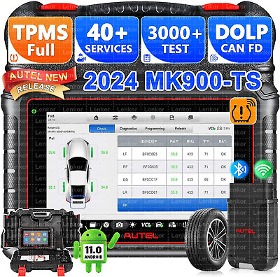 #ad #ad Autel MaxiCOM MK900 TS TPMS Scanner 2024 Bidirectional Tool Updated of MS906TS