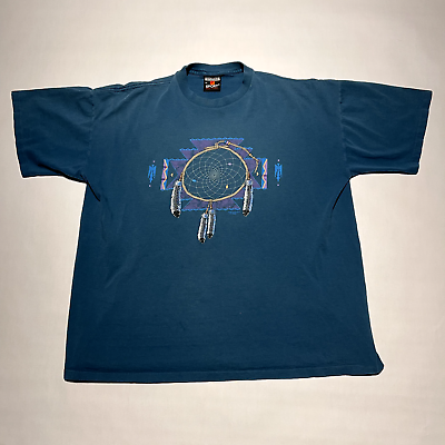 Vintage Signal Sport Dreamcatcher T Shirt X Large Single Stitch Made in USA 1995