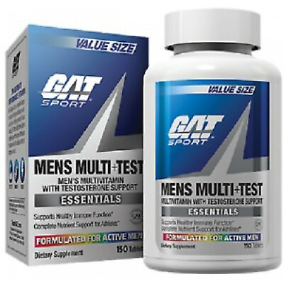 #ad GAT Mens Multi Test All in One Product Capsule 150 Count Sealed Box