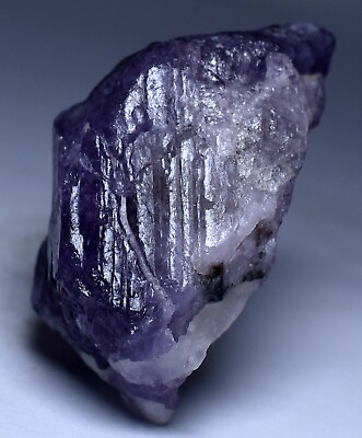 #ad 151 CT Top Quality Natural Purple Rough Gemmy Scapolite Crystal From Afghanistan