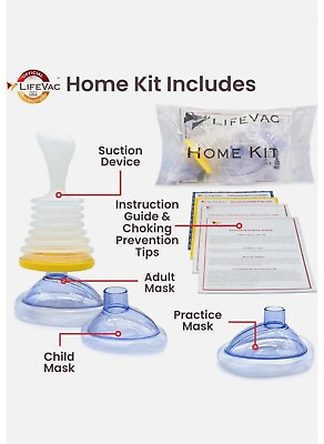 #ad LifeVac Portable Suction Device for A Choking Emergency US