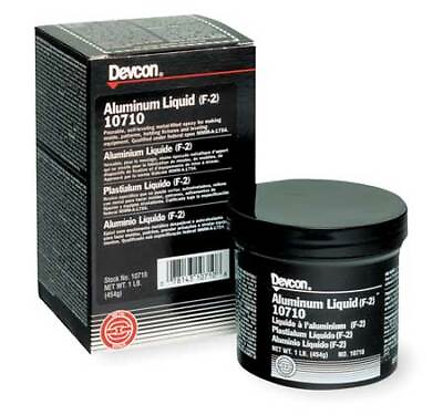 #ad Devcon 10710 Instant Adhesive Aluminum Liquid F 2 Series Black 0.7 Oz