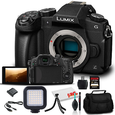#ad Panasonic Lumix DMC G85 Mirrorless Digital Camera Body Only Kit Box DMC G85MK