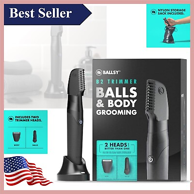 #ad Ultimate Precision Body and Groin Trimmer for Men Cordless and Waterproof