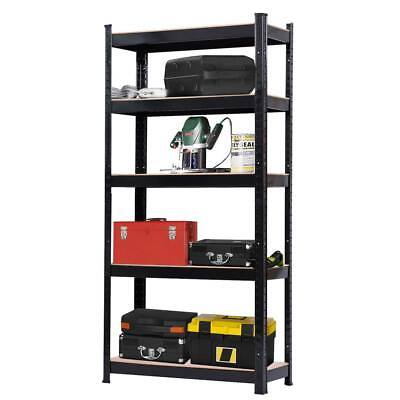 #ad #ad 5Tier Metal Storage Rack Shelf Garage Storage Organizer Capacity Per Tier 331LBS