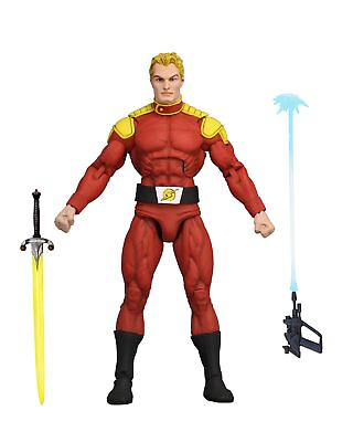 #ad NECA King Features –Defenders of The Earth Series Flash Gordon 7” Action Figure
