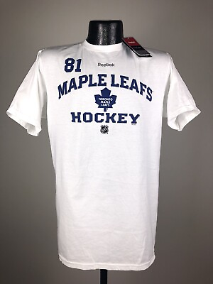 #ad #ad Men’s Toronto Maple Leafs Phil Kessel #81 Reebok White Name amp; Number Tee NWT XL