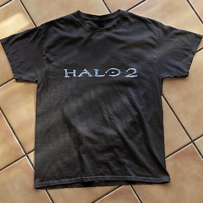 #ad #ad Halo 2 logo retro gaming tee Vintage Gaming Shirt Y2k