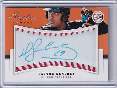 #ad Hector Sanchez 2012 Panini Signature Series Rated Rookie Auto Ball #119 172 299