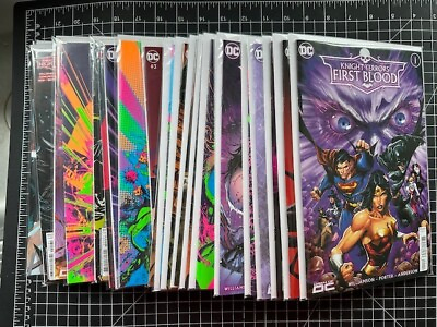 #ad DC Knight Terrors Complete Series Tie Ins With Vars 164 Books Total Poster