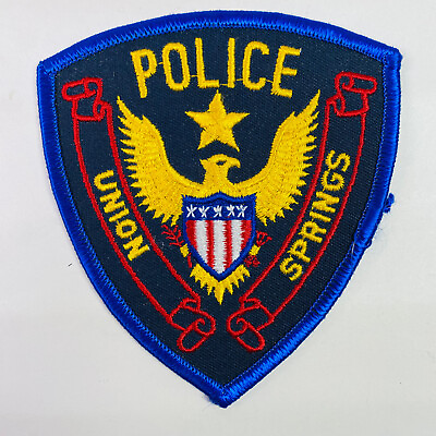 #ad #ad Union Springs Police Bullock County Alabama AL Patch B6
