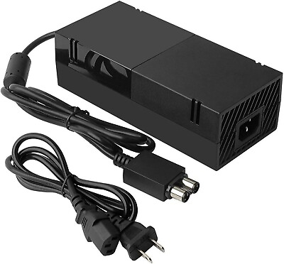 #ad Power Supply Brick For Xbox One Console with power cord Power Brick for Xbox One