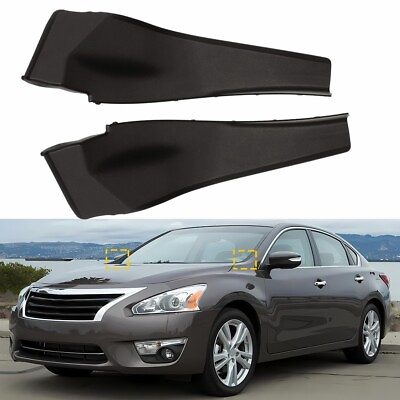 #ad For 2013 2015 Nissan Altima 2X Front LHRH Windshield Wiper Cowl Extension Trim