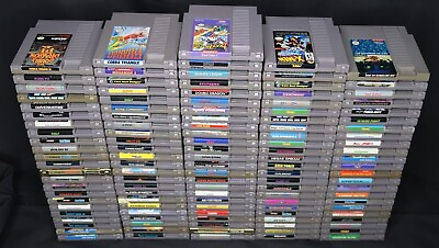 #ad Mixed Nintendo NES Games Tested Cleaned Pick amp; Choose Discount shipping