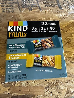 #ad #ad Kind Minis Variety Pack Dark Chocolate Nuts amp; Sea Salt Caramel Almond 32 Bar