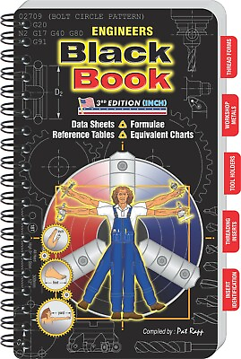 #ad ENGINEERS Black Book CURRENT 3rd Edition for 2024 INCH ENGINEERING