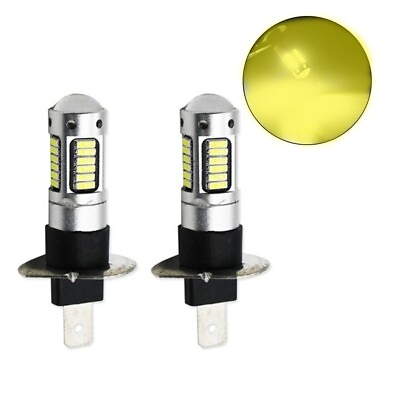 #ad Federal Signal Code3 Beacon Lightbar Rotator Pair LED Replacement Bulb Amber