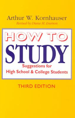 #ad How to Study : Suggestions for High School and College Students P
