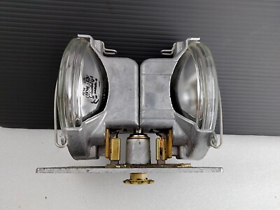 #ad Federal Signal Lightbar Rotator and Sealed Beam Assembly GE 4464 Clear Bulbs