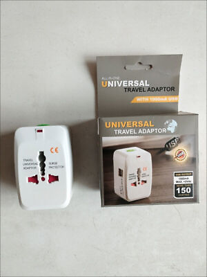 #ad Global 110V 220V 1500W Multifunctional 2USB port Travel Home Power Converter