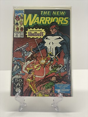 #ad The New Warriors # 9 March 1991 Marvel