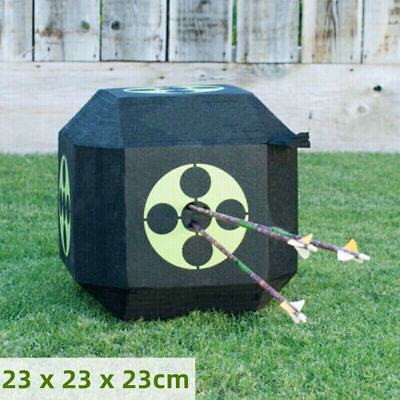 #ad Archery Polyhedral Target 3D High Density Self Healing Foam Cube Target Shooting
