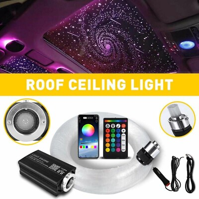 #ad #ad 500pcs Home Car Headliner Star Light kit Roof Twinkle Ceiling Lights Fiber Optic