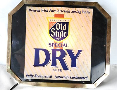#ad Old Style Special Dry Beer Sign Light Lamp