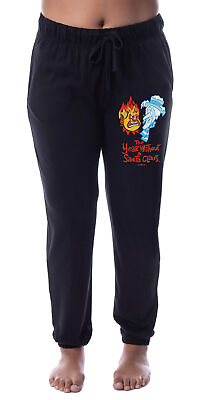 #ad The Year Without a Santa Claus Womens#x27; Heat Miser Snow Jogger Pajama Pants