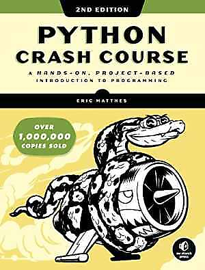#ad Python Crash Course 2nd Edition: A Paperback by Matthes Eric Good