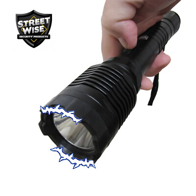 #ad Streetwise Guardian STUN GUN Flashlight 31000000 Rechargeable Military Grade