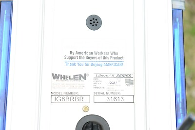 #ad Whelen Liberty II Series 1G8BRBR Light Bar W Mounts