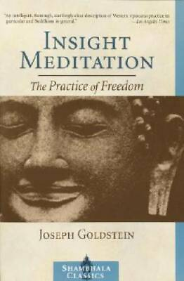 #ad Insight Meditation: The Practice of Freedom Paperback GOOD