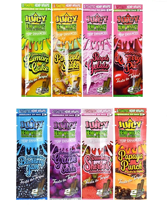 #ad Juicy Jay#x27;s Terp Enhanced Wraps 8PK 2 Wraps Per Pack 16 Wraps Total