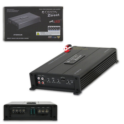 #ad Orion ZT 5000.2S ZT 2 channel Class AB Car Audio Amp Amplifier 5000w Max