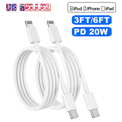 #ad Wholesale 20W USB C to iPhone Cable Fast Charger For iPhone14 13 12 Pro Max Cord