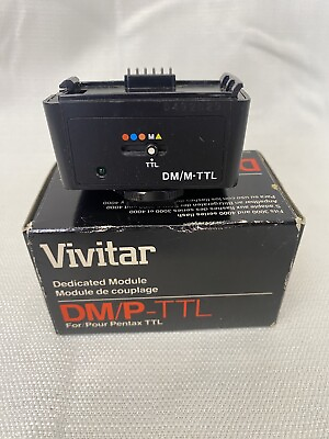 #ad Vintage Vivitar Dedicated Module Flash for DM P Pentax 3000 amp; 4000 Series Flash