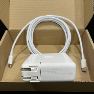 #ad Brand 87W USB C Charger for Mac Book Pro 13 15 16#x27;#x27; 2018 2021 iPad Pro 11quot;