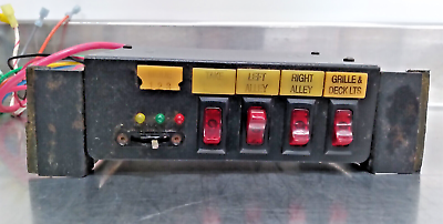 #ad Federal Signal SW400SS Series D NEG GND Light Control Switch Box