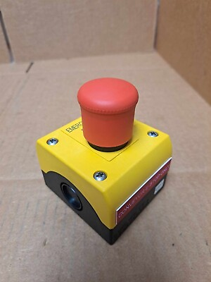 #ad #ad Eaton Emergency E Stop Red Push Button w Enclosure Part No. M22 PV