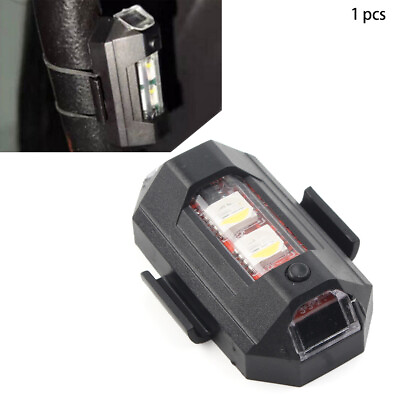 #ad 1 pcs LED Motorcycle Strobe Light Drone Auto Flash Stroboscope Emergency Warning