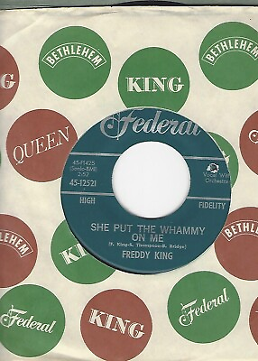 #ad BLUES FREDDY KING quot;SHE PUT THE WHAMMY ON MEquot; quot;HIGH RISEquot; FEDERAL 12521 NM