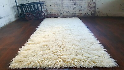 #ad BEAUTIFUL SQUARE FLOKATI RUGS IN POPULAR SIZES GREAT QUALITY WOOL AREA RUGS