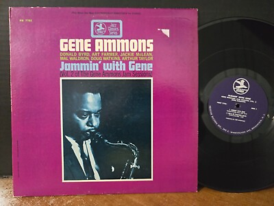 #ad Gene Ammons ‎– Jammin#x27; With Gene 1970 Prestige RVG Mal Waldron Jackie McLean LP